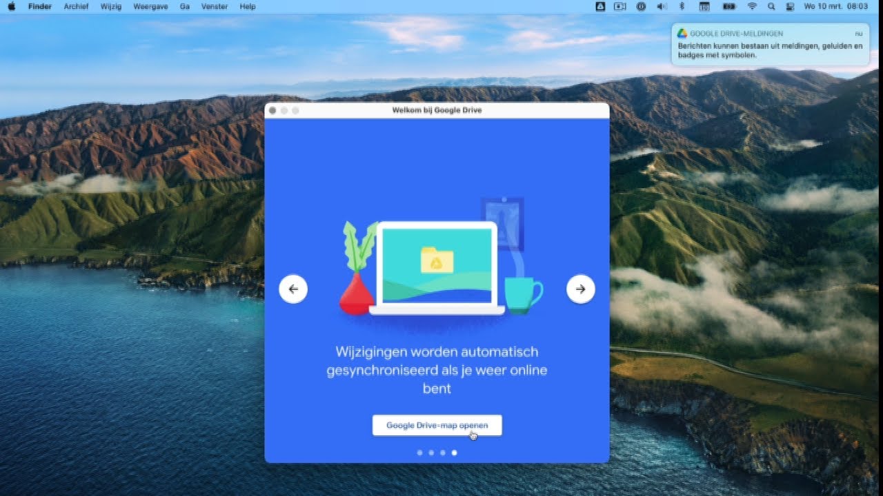 google drive desktop app re sync